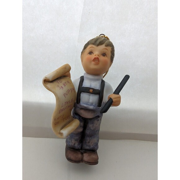 Berta Hummel Christmas Ornaments Goebel Lot of 8 Children Figures Porcelain Vtg - Picture 13 of 14